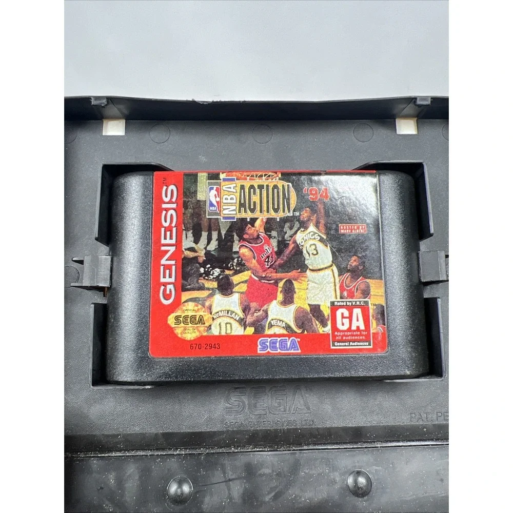 SEGA NBA Action '94 Sega Genesis Basketball Sports Game CIB tested
